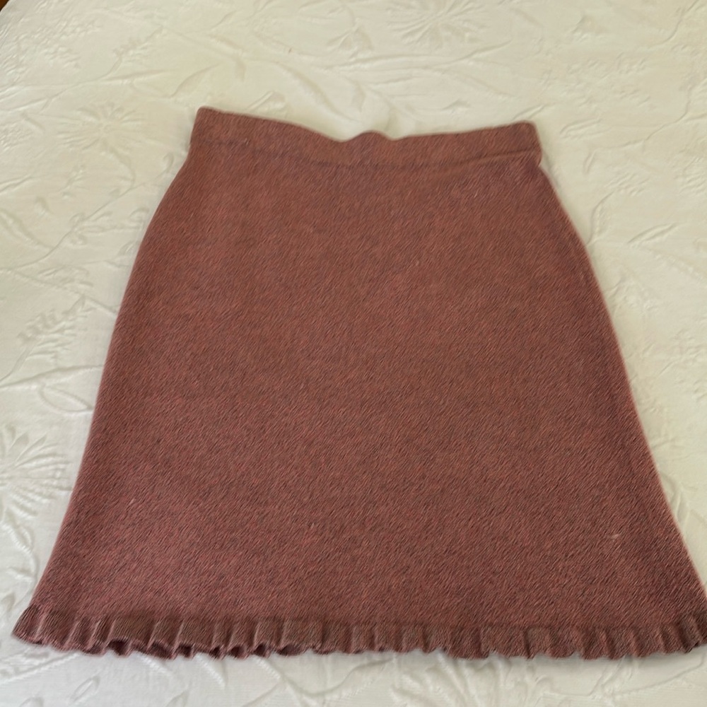 Italian Yarn pencil skirt.